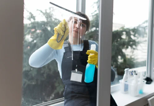 Nettoyage de vitres intérieures et extérieures à Chaumeil